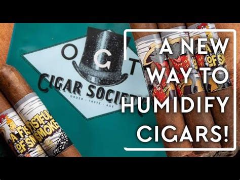 how to humidify cigars.